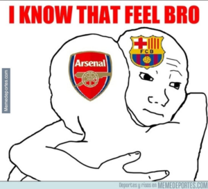 feel that bro | Arsenal Memes
