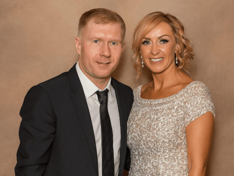 Paul Scholes and Claire Froggatt